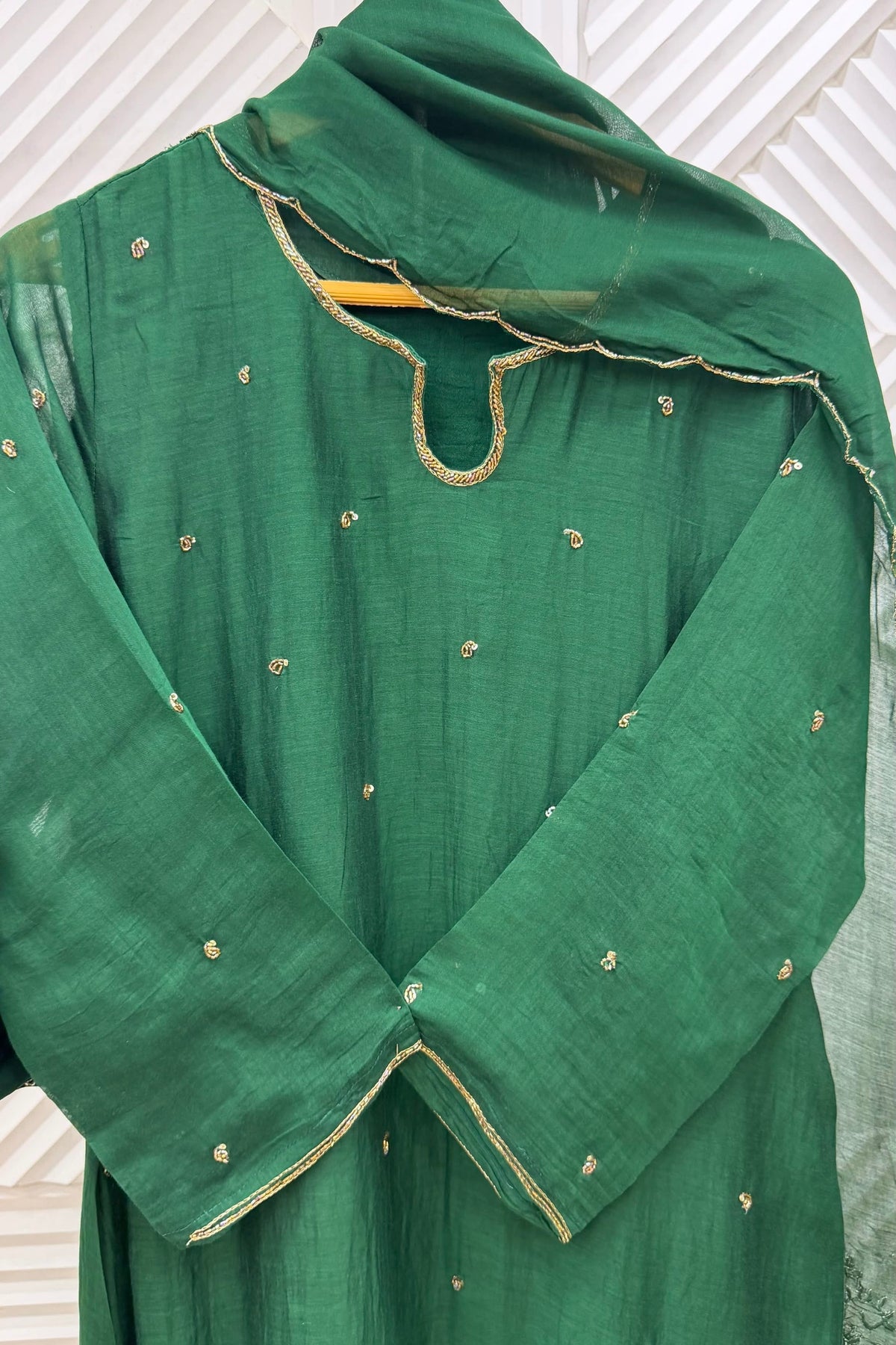 ✨Alisha - Premium Mul Chanderi A-Line Kurta set