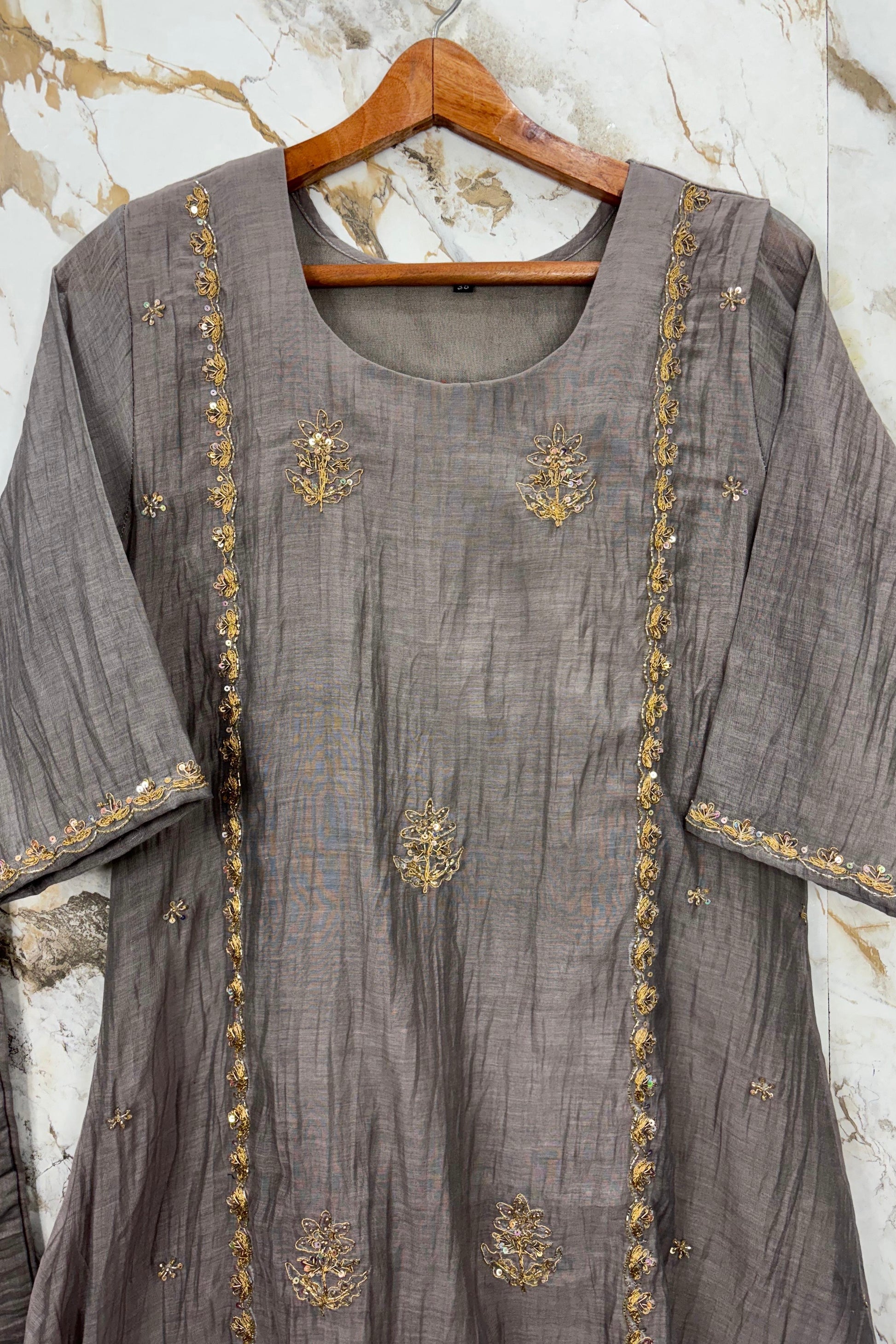 “Ujjwal” Trending Mul Chanderi A Line Suit 🛍️