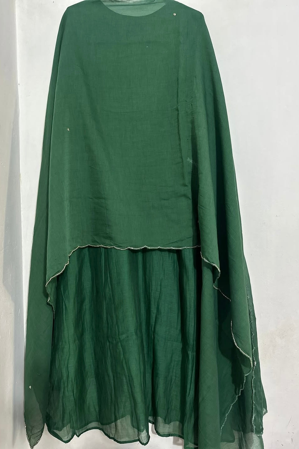 “Disha” Premium Mul Chanderi A Line Suit set 🛍️