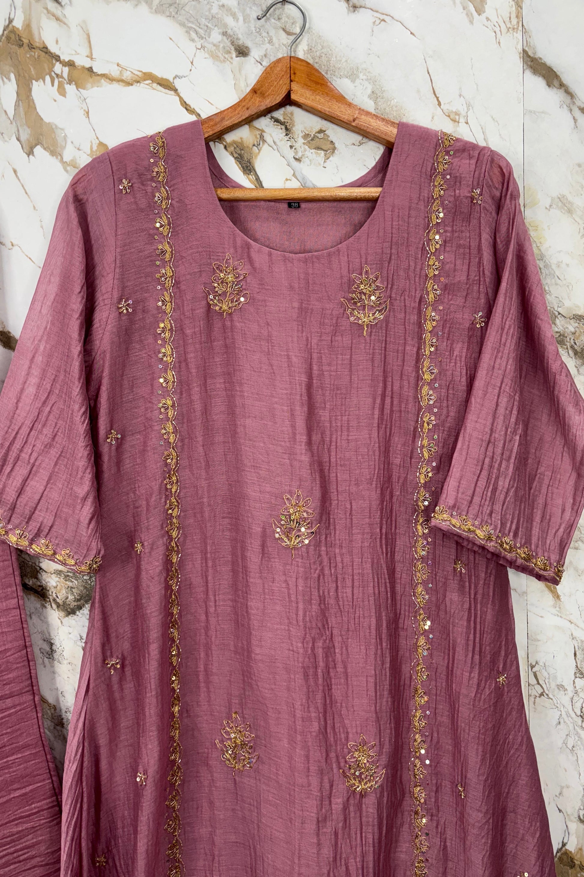 “Ujjwal” Trending Mul Chanderi A Line Suit 🛍️