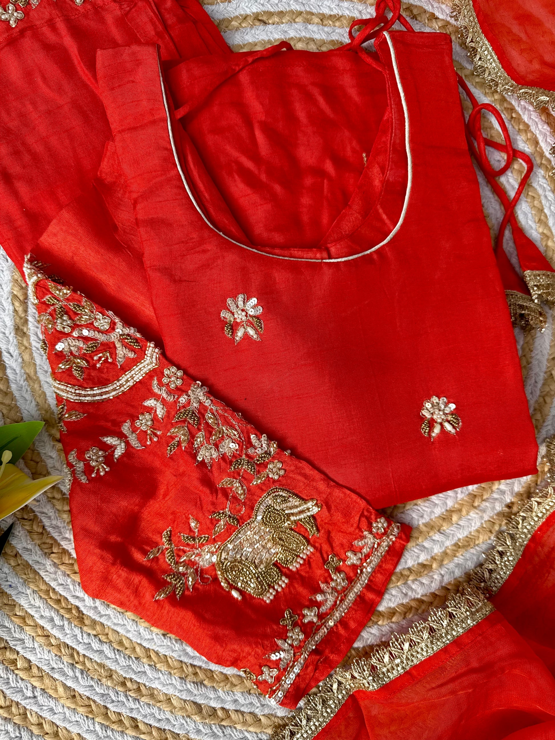 "Nimrit" heavy handwork wedding special suit set 🛍️