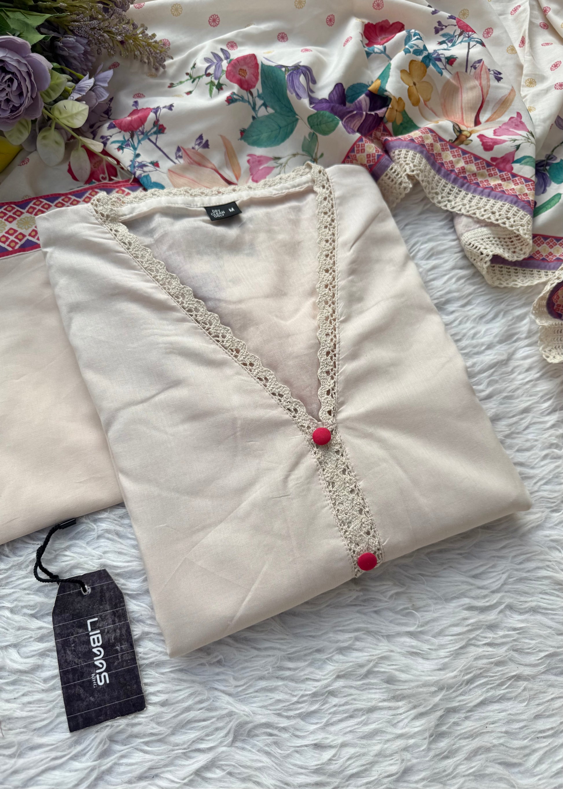 “BHOOMI" Premium mul cotton kurti pant with dupatta set