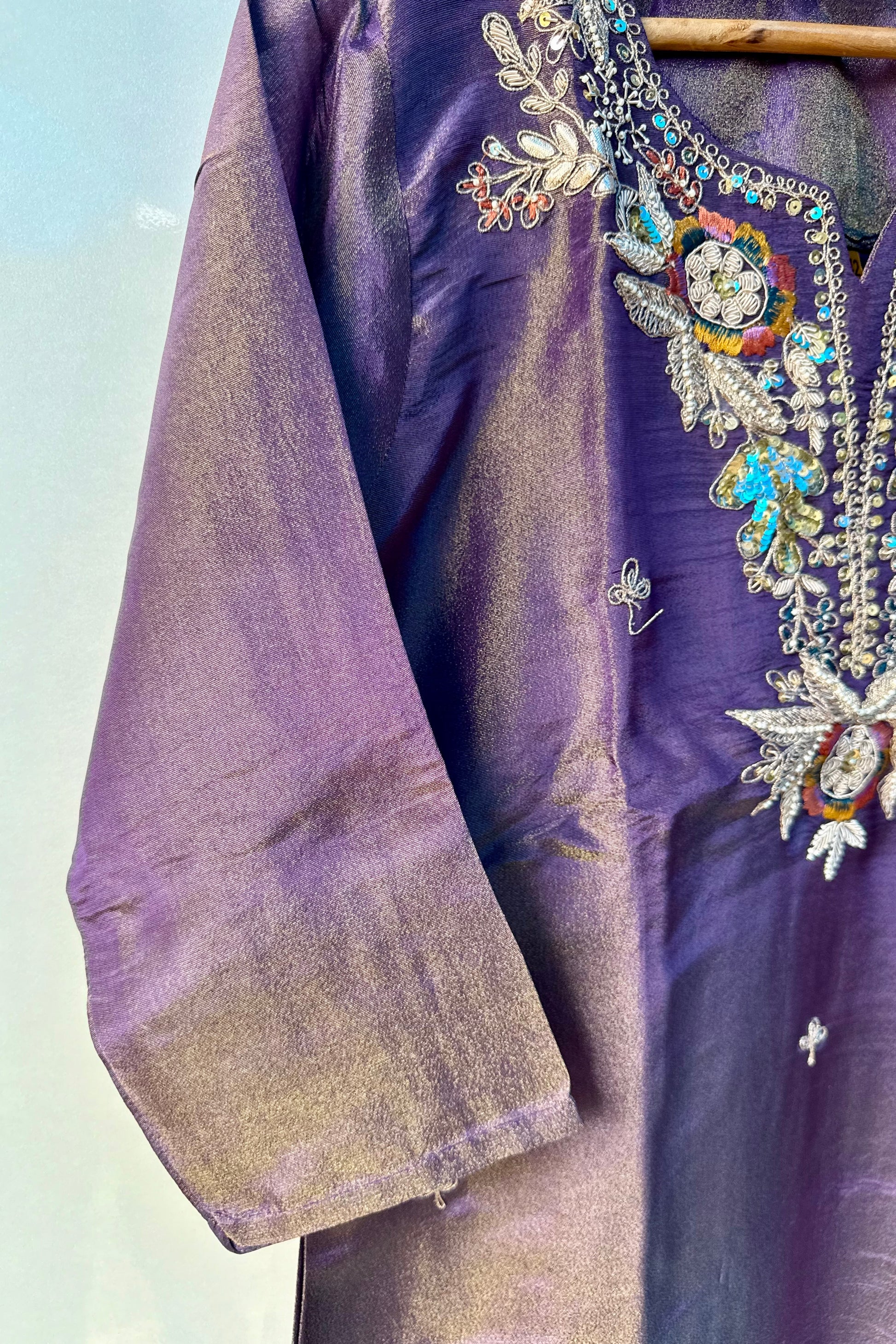 “HAYAT” Premium tissue silk stright kurti bottom with dupatta se