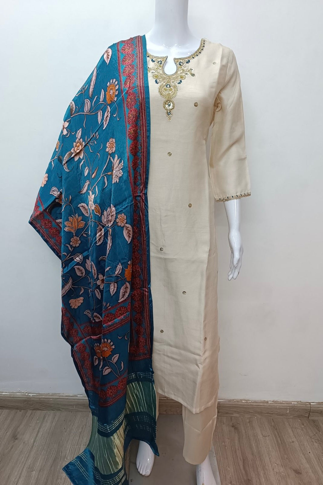 “ADYA” A very beautiful festival wear gajji silk suit