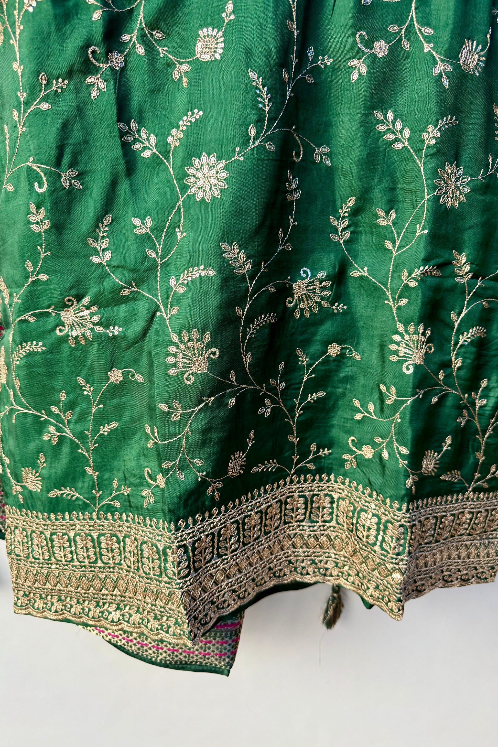 “AYAT” Festive wear Jacquard silk kurta palazzo set