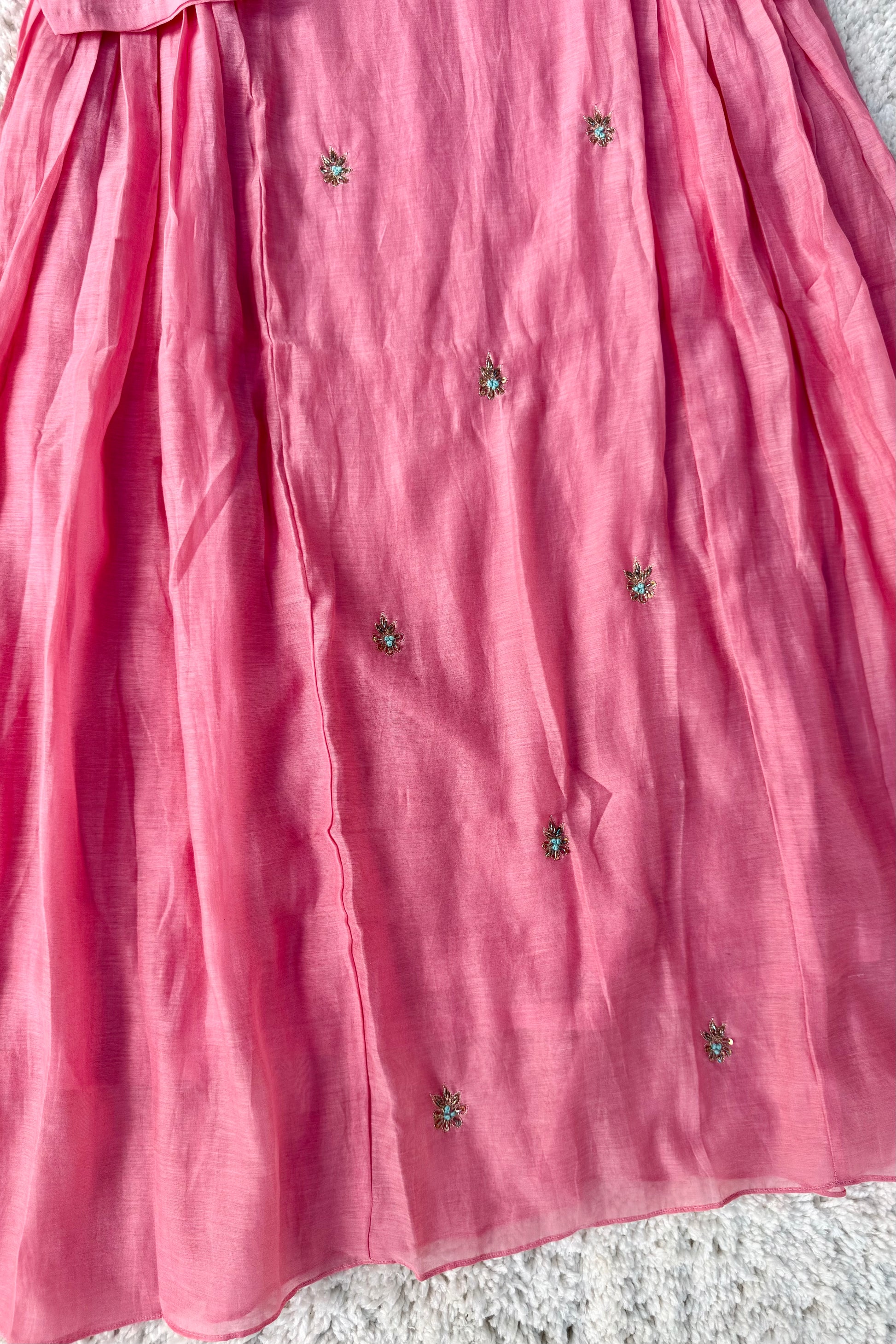 “Ayesha” Premium Mul Chanderi Anarkali Suit set 🛍️