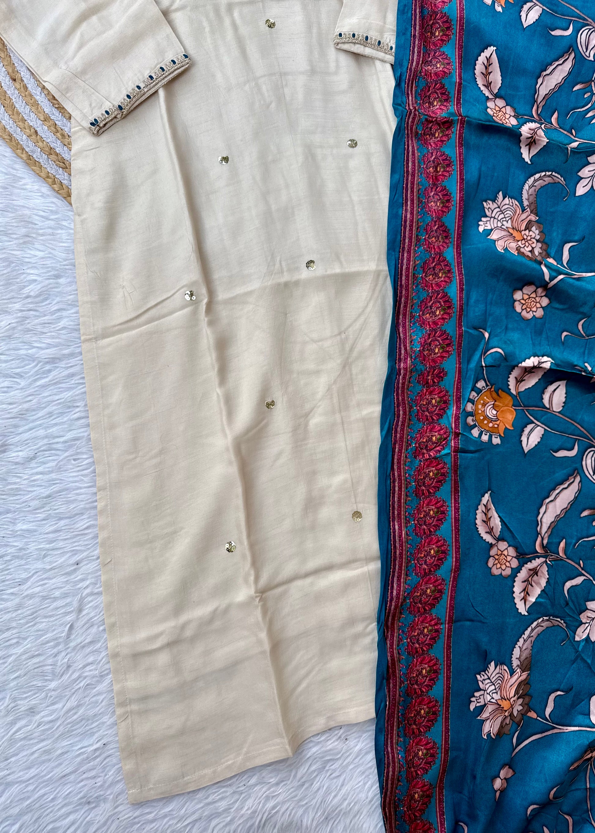 “ADYA” A very beautiful festival wear gajji silk suit