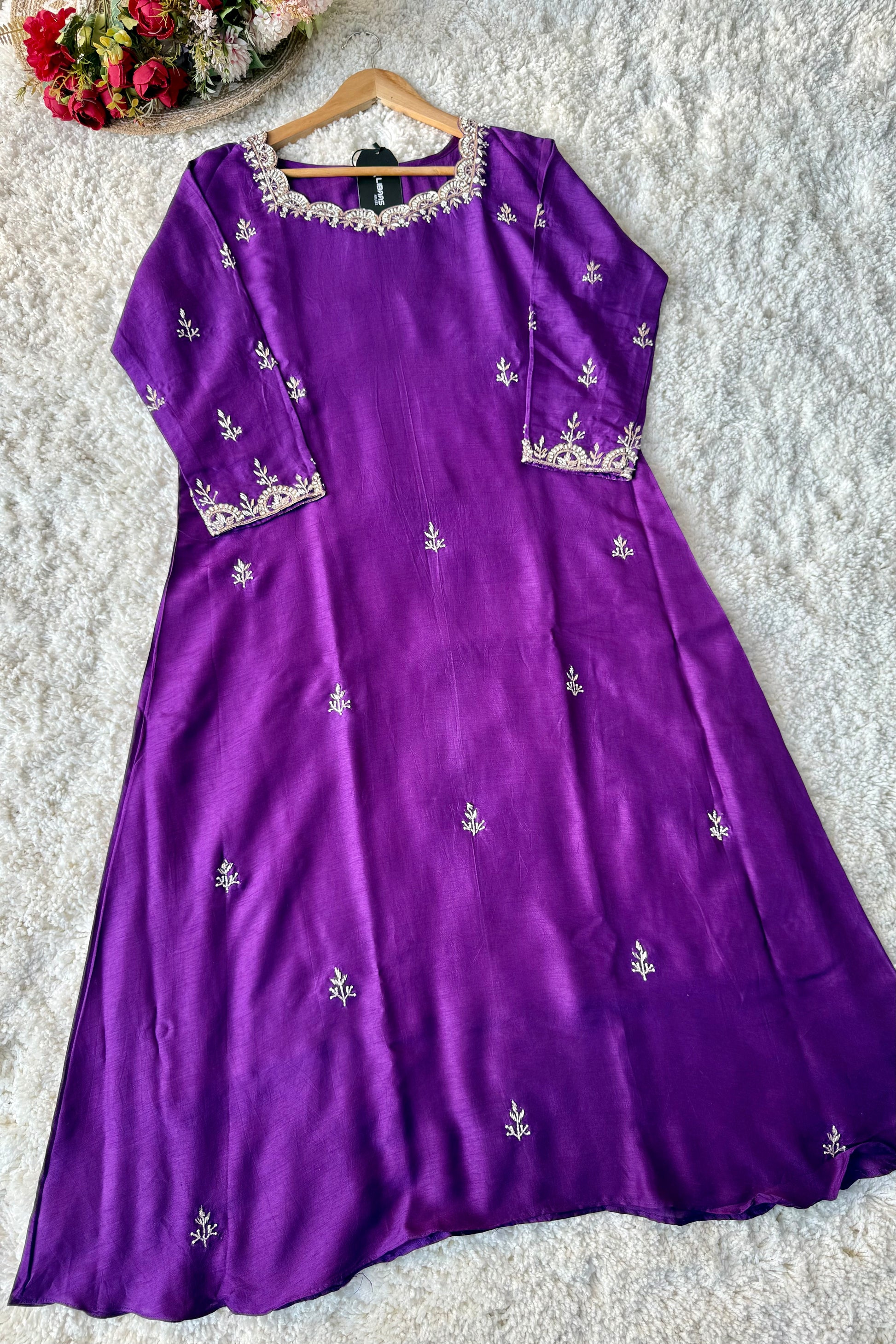 ✨ “Luxe – Premium Dola Silk Kurta Bottom Dupatta Set