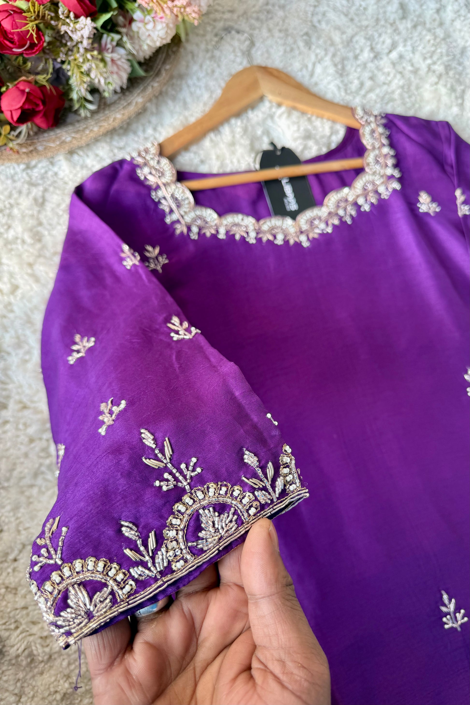 ✨ “Luxe – Premium Dola Silk Kurta Bottom Dupatta Set