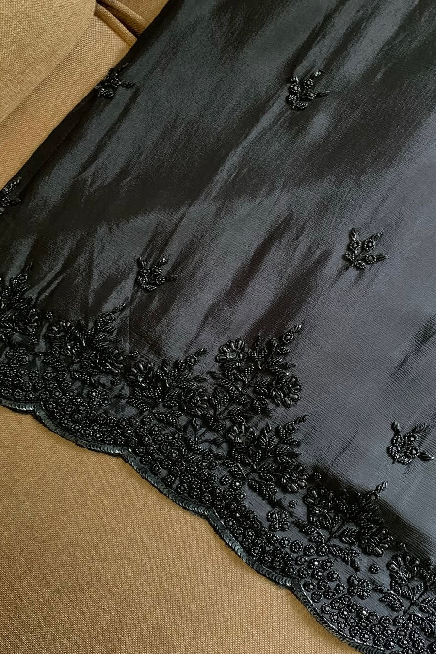 “Nitya” Premium Chinnon handwork suit set✨