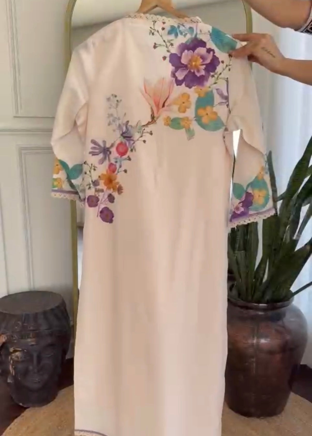 “BHOOMI" Premium mul cotton kurti pant with dupatta set