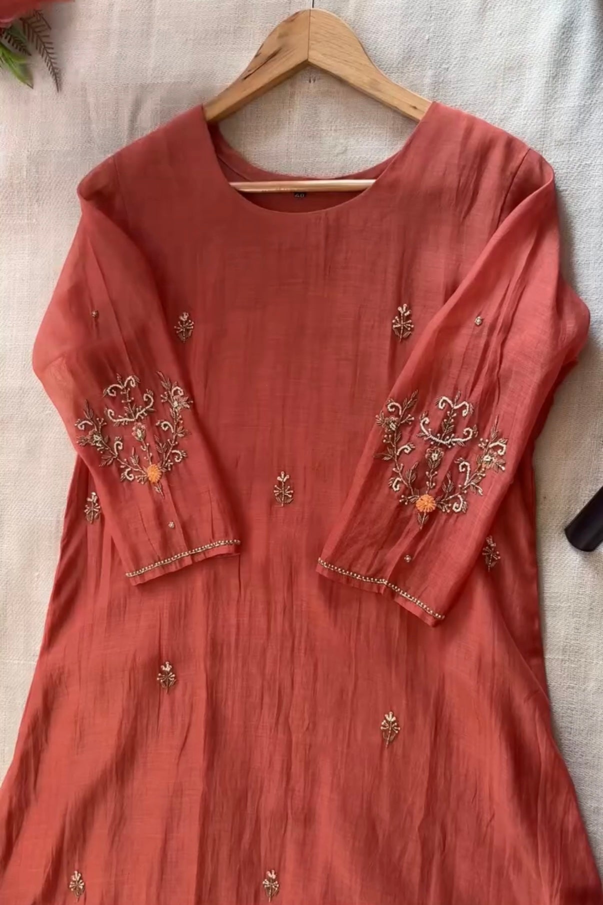 “Iqrah” premium Mul-Chanderi Party wear A Line suit set