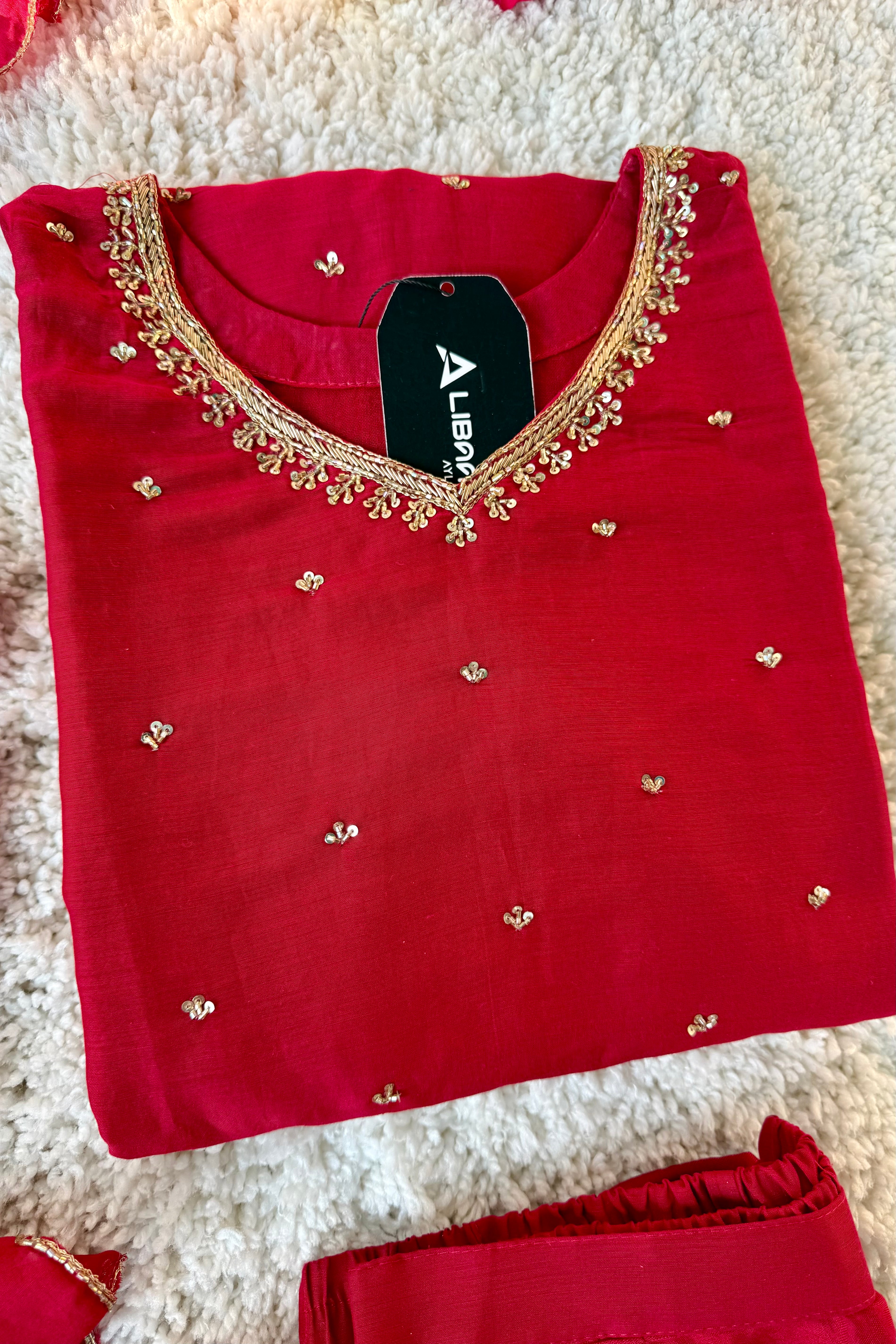 ✨Aditi - Karwa Chauth Special Mul Chanderi A-Line Kurta sets