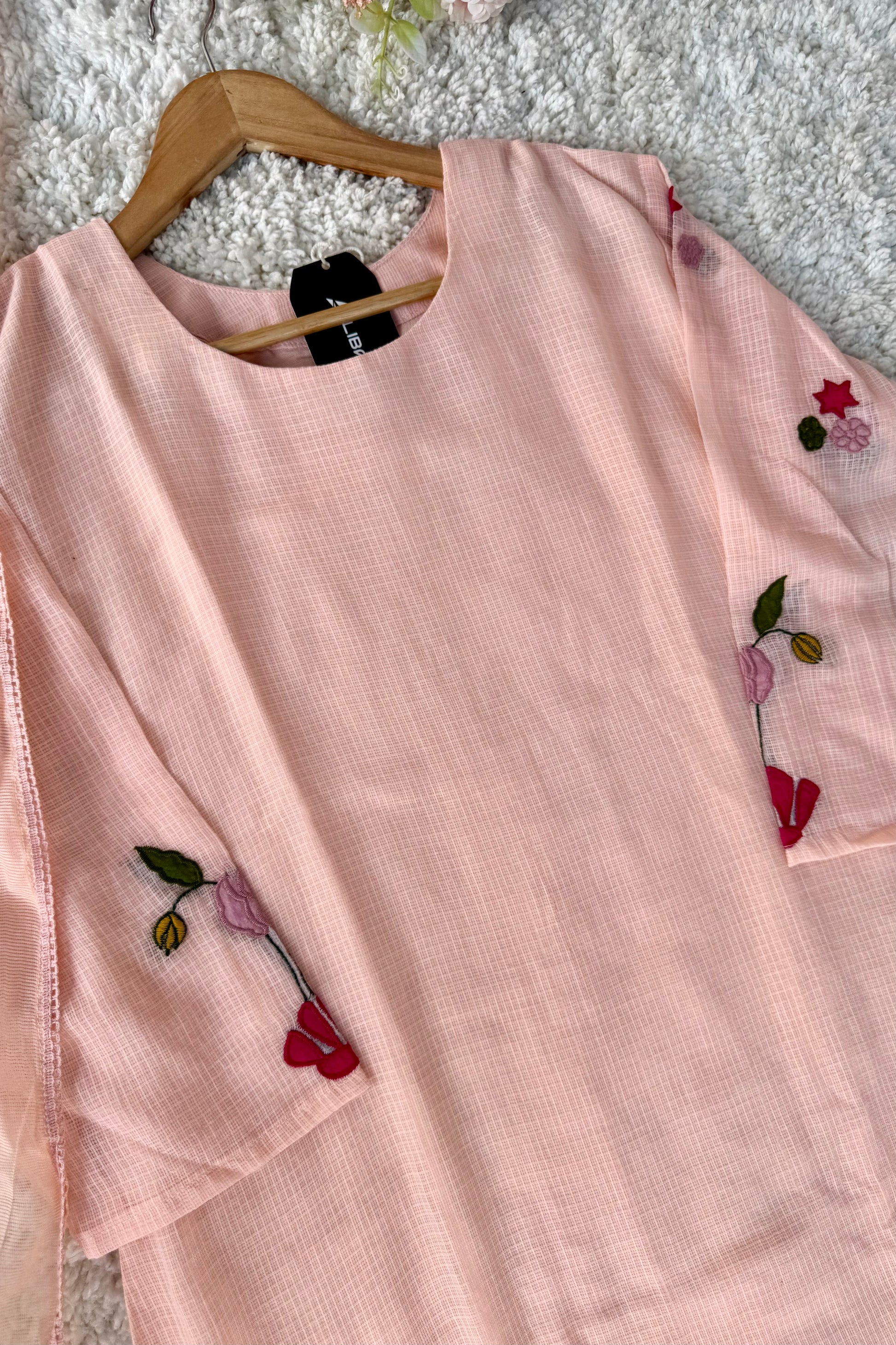 Gulnoor – Beautifully crafted Kota A-Line Kurta Set