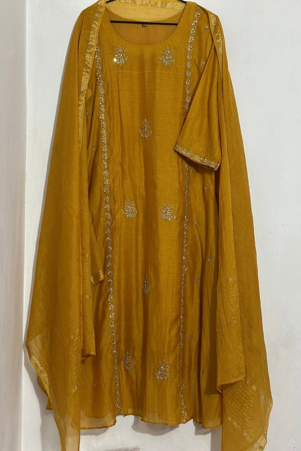 “Ujjwal” Trending Mul Chanderi A Line Suit set 🛍️