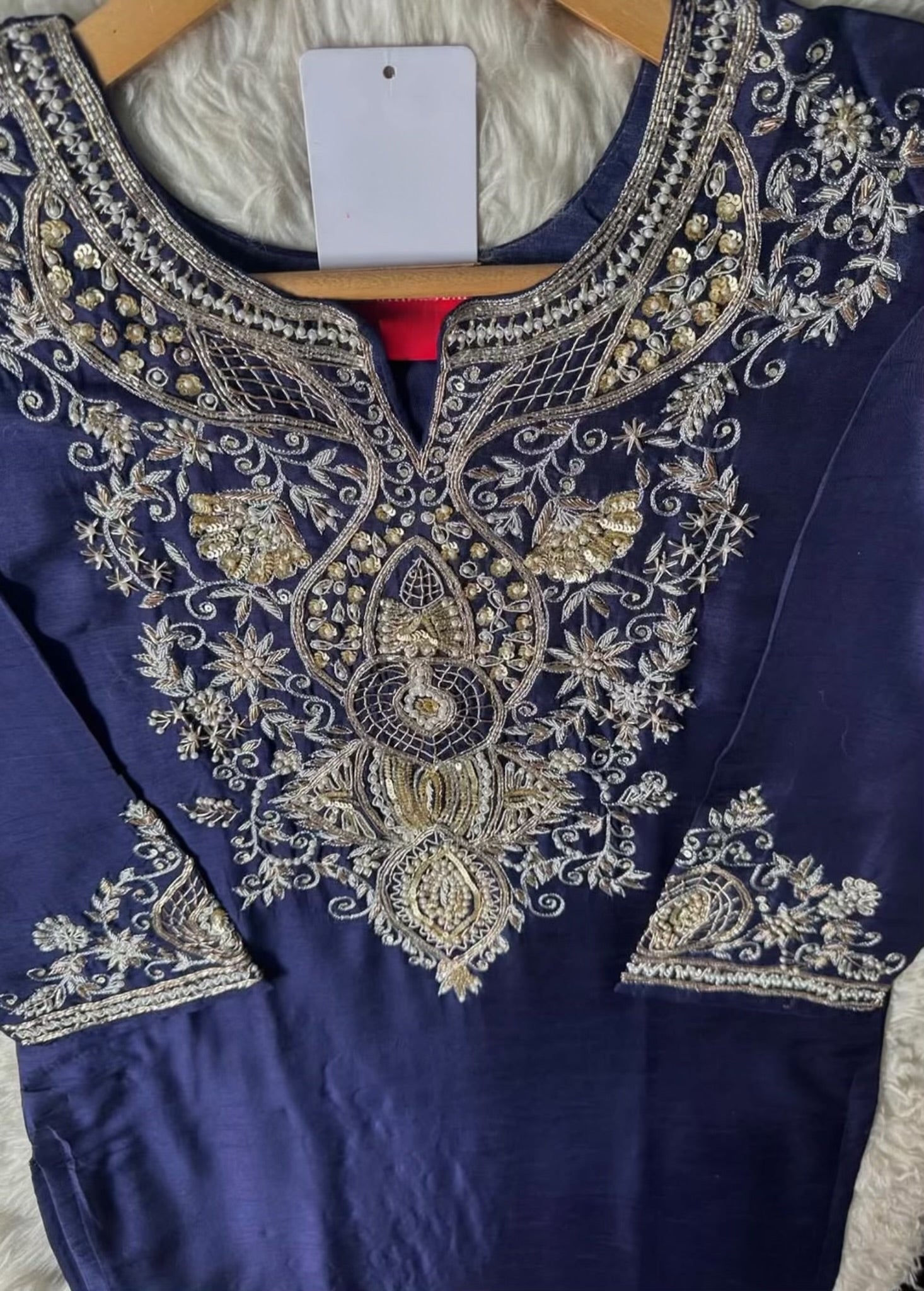 “SUZAIN” A very beautiful festival wear special blue set
