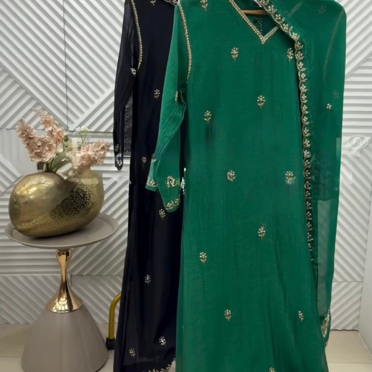 ✨”Mehar– Premium Party wear Mul Chanderi A-Line Kurta Set✨